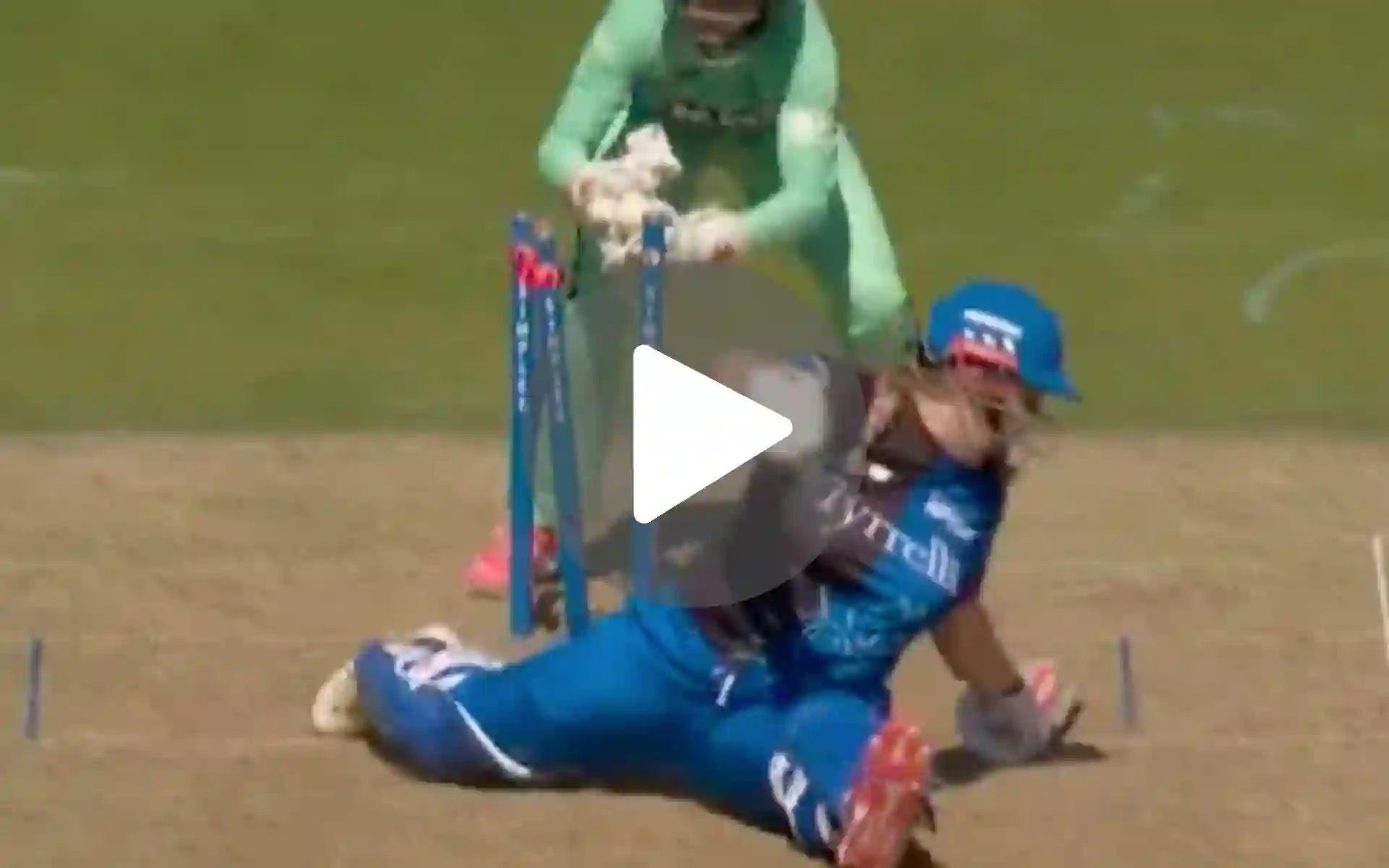 [Watch] Lauren Winfield-Hill's Dhoni-Esque Stumping Turns On The Heat In The Hundred 2024